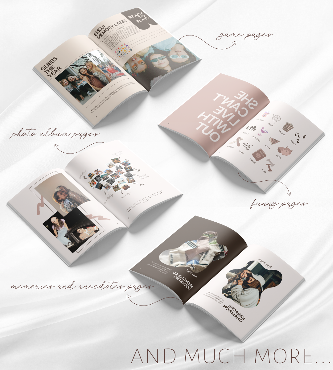 Personalized magazine template - Best friend edition